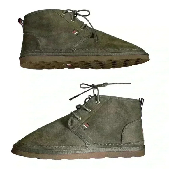 Tommy Hilfiger Chukka Welsh2 Warm Cozy Faux Shearling Ankle Boot - Picture 1 of 9